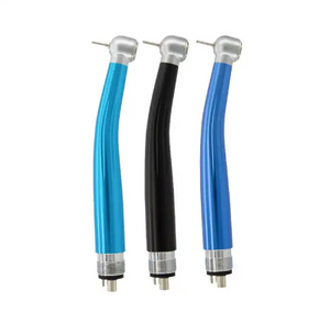 2/4 Holed Colorful Dental Turbine Push Button High Speed Handpiece