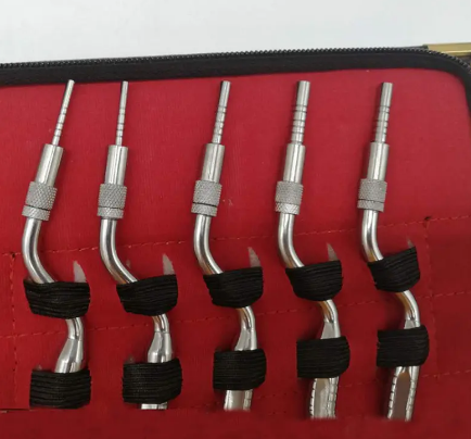 2.6/3.1/3.8/4.5/5.0mm Dental Implant Sinus Lift Osteotome Set