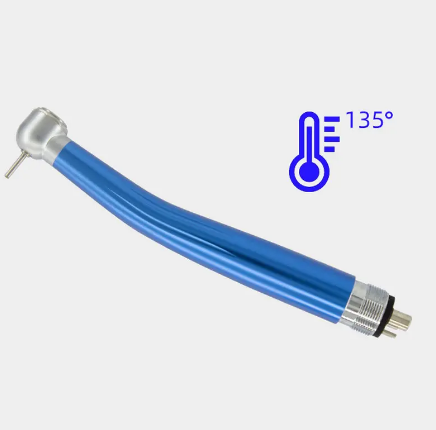 2/4 Holed Colorful Dental Turbine Push Button High Speed Handpiece