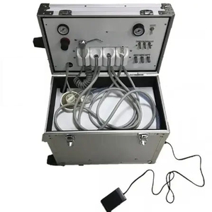 Portable Dental Turbine Machine Full Set with Build-in Compresspor