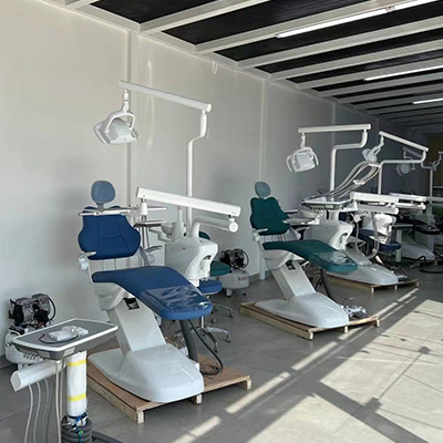 Uzbekistan Dental Chair Show Room Case