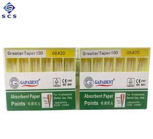  High Quality Dental Disposable Filling Material 04 06 Taper Gutta Percha Point