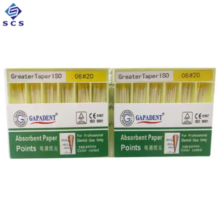  High Quality Dental Disposable Filling Material 04 06 Taper Gutta Percha Point