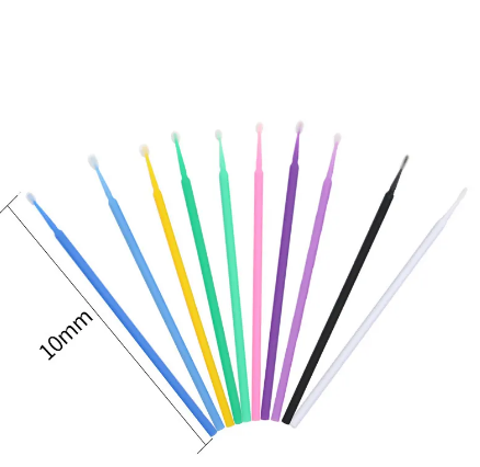 Colorful Dental Consumables Disposable Dental Microbrush Teeth Extension Applicator