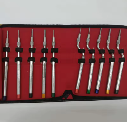 2.6/3.1/3.8/4.5/5.0mm Dental Implant Sinus Lift Osteotome Set