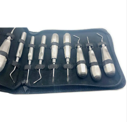 Full Set Dental Surgery Instrument Teeth Elevators Dental Root Elevator