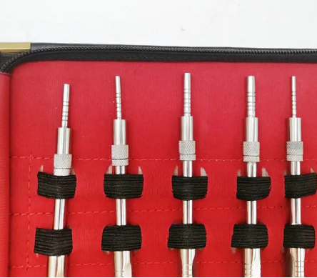 2.6/3.1/3.8/4.5/5.0mm Dental Implant Sinus Lift Osteotome Set