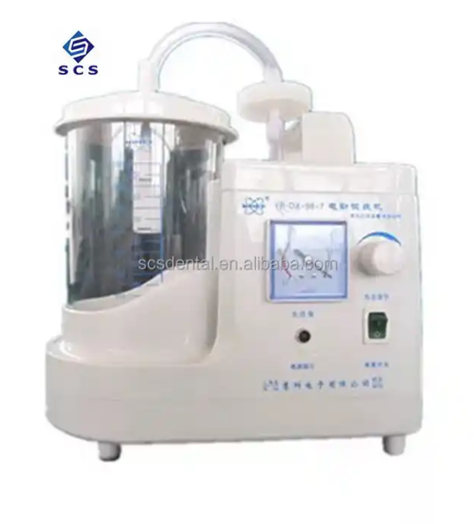 Medical Portable Electrical Suction unit Apparatus Sputum aspirator with Two Bottles