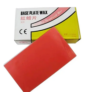 Dental Material Molding Wax Carving Red Base Plate Wax