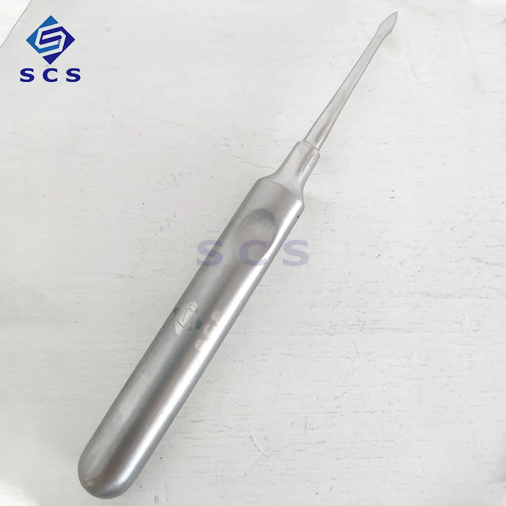 FOSHAN SCS Straight Head Dental Root Elevator: Precision Manual Power for Minimally Invasive Extractions