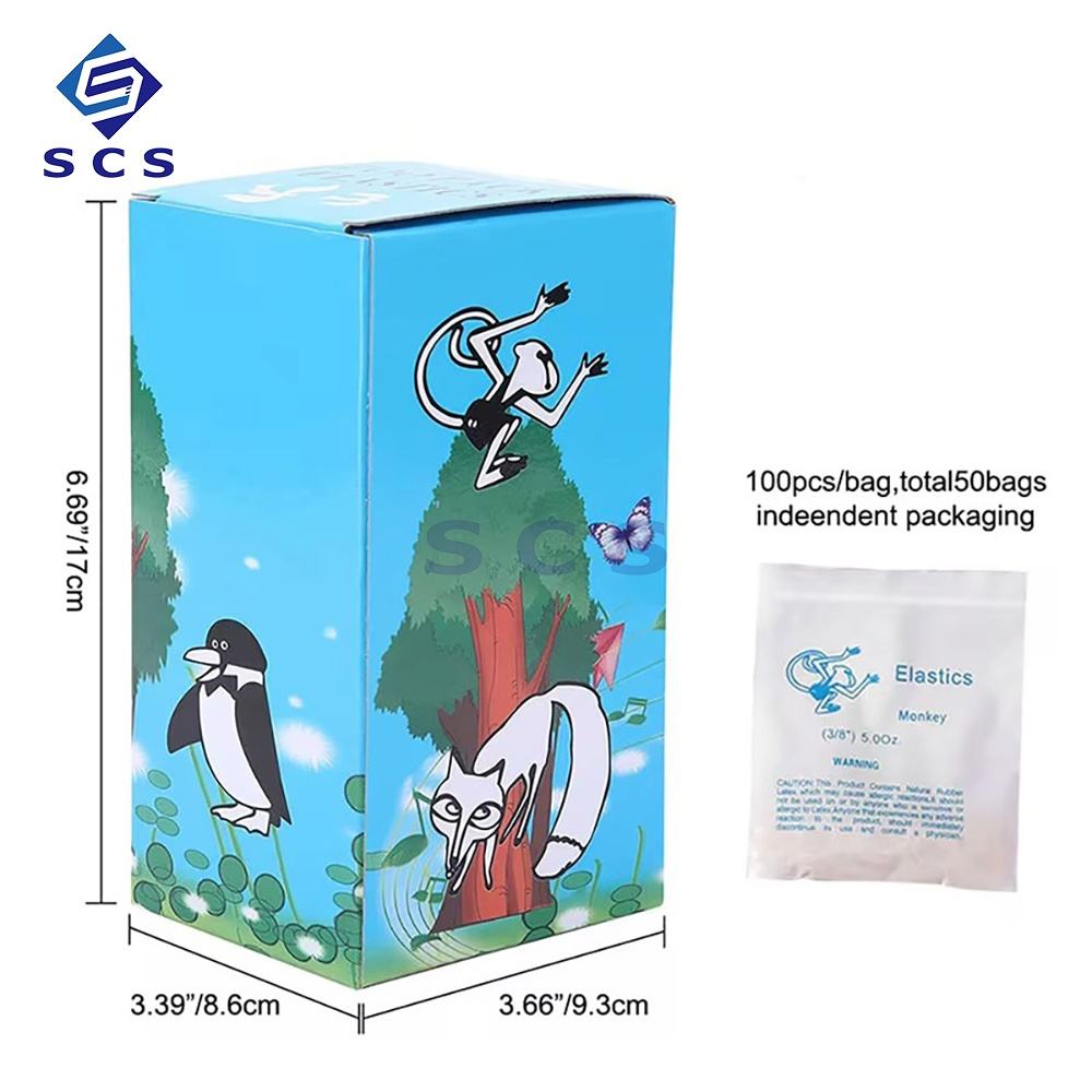 Foshan SCS Orthodontic Elastic Bands for Superior Tooth Movement