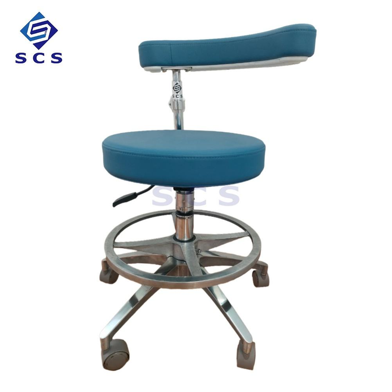 Professional Microfiber Leather Steam Lift Stool