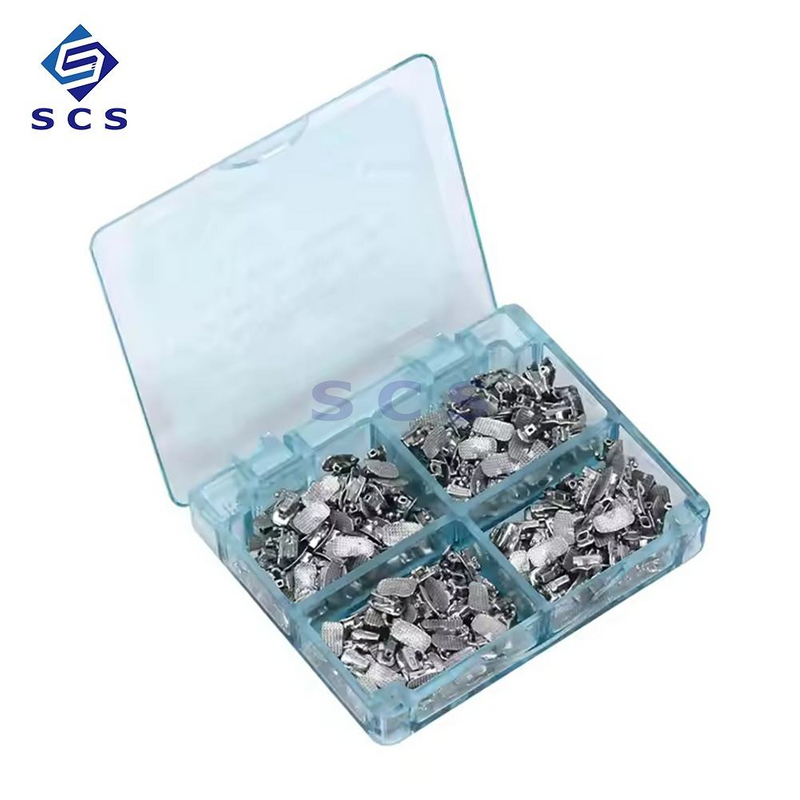 Dental Medical Unit Hospital Metal Bondable Orthodontic Buccal Tube