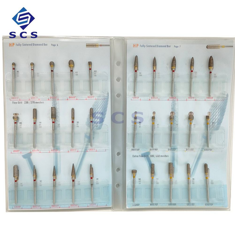 115 Specifications Dentistry Surgical Medical Use HP Sintered Diamond Burs Kit