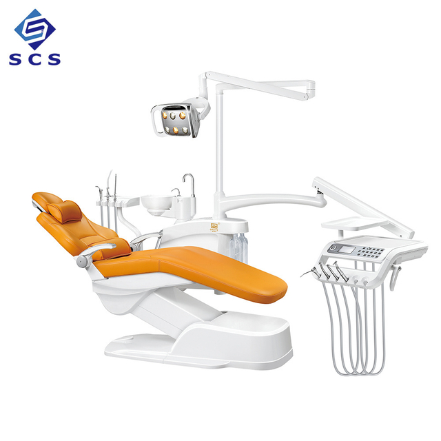 Good Quality SCS680 Luxury Leather Dental Chair Dental Unit