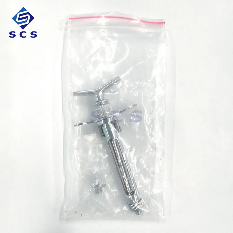 Dental Anesthesia Syringe With Flat Handle