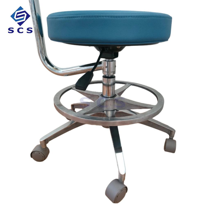 Professional Microfiber Leather Steam Lift Stool