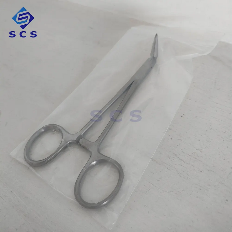 90 Degree Head Manual Dental Root Tip Forceps for Residual Fragments