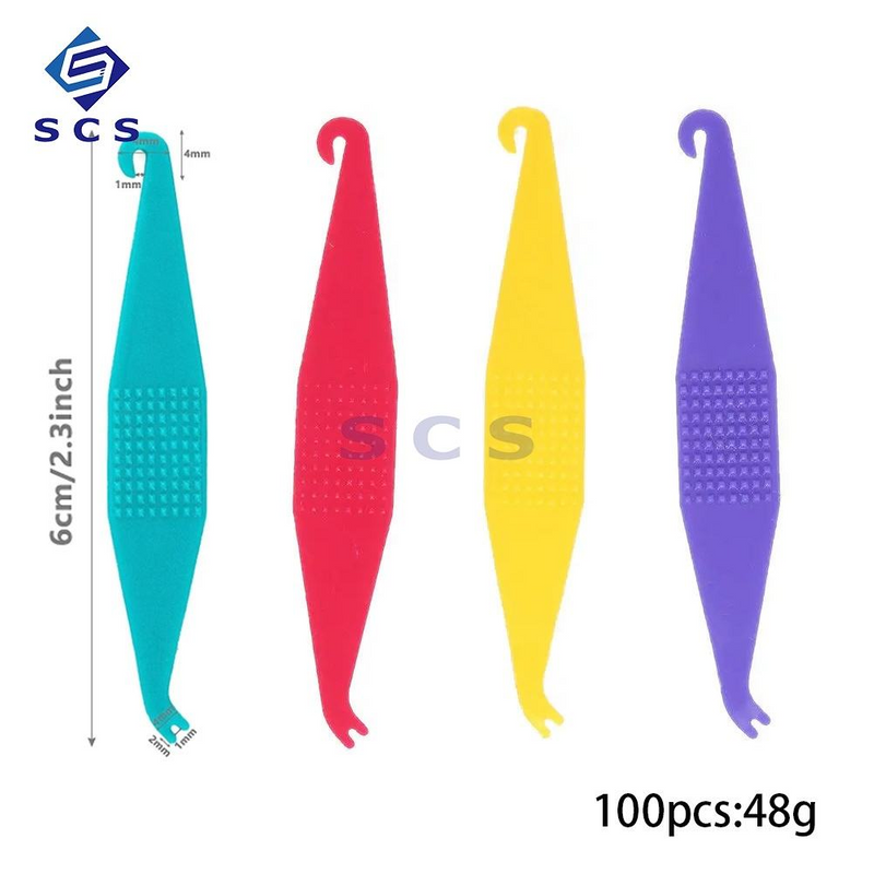 Colorful 100pcs/Bag Elastic Retractor Band for Dental Orthodontic