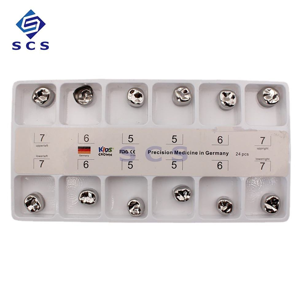 Introducing Medical Supply SCS Brand Stainless Steel Orthodontic Braces & Dental Molar Crowns