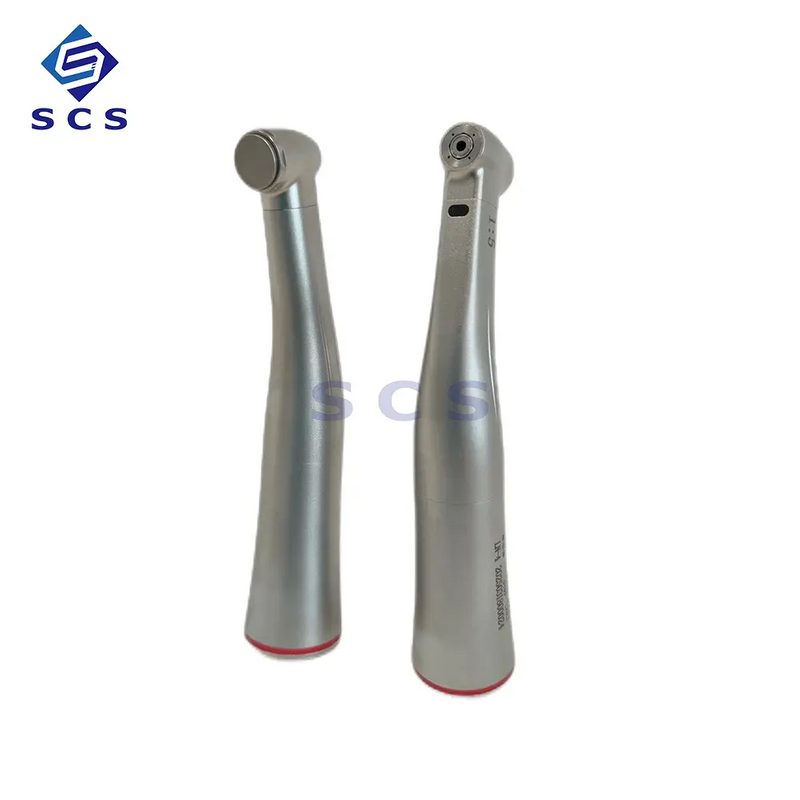 Dental Contra Angle 1: 5 with LED Low Speed Optic Fiber Dental Handpiece Product Unit 