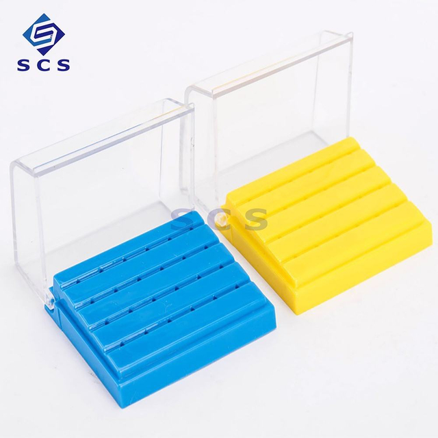 Dental Bur Holder Colorful Disinfection Dentistry Carbide Block Drills Oral Therapy Equipment & Accessory 
