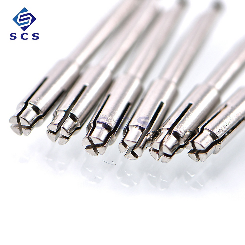 Oral Therapy Accessory Stainless Steel Rotary Dental Handpiece Spare Part with Polishing Shank