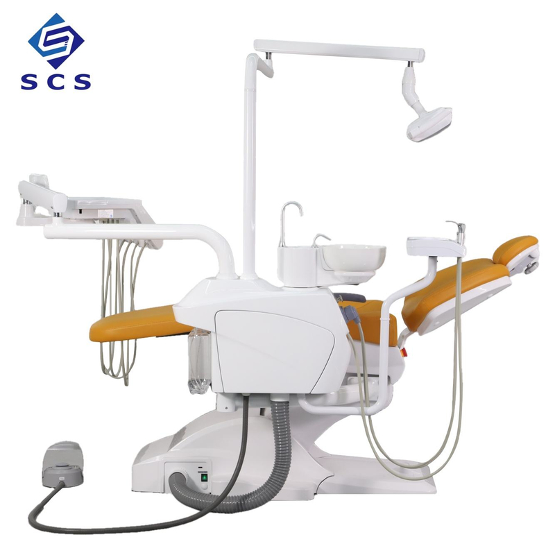 Dental Chair Unit 90° Rotatable Ceramic Spittoon with 3 Memory Positions & Imported Solenoid Valve
