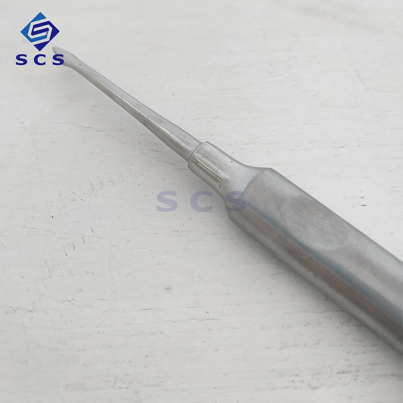 Precision Manual Dental Elevator Straight Tip for Root Extraction