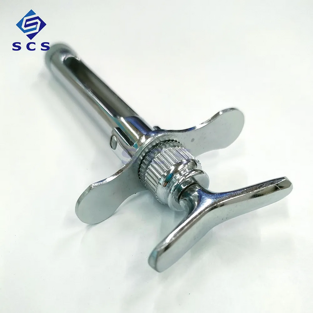 Dental Anesthesia Syringe With Flat Handle