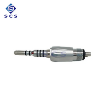 Metal Dental Handpiece With Portable 6-Hole Fiber Optic & Quick Coupling
