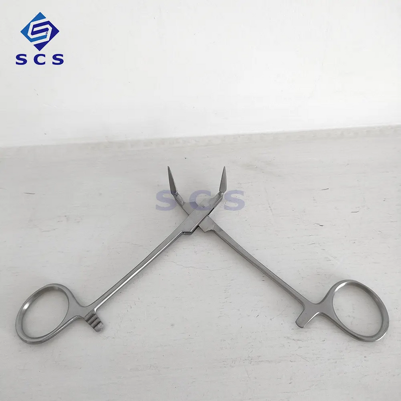90 Degree Head Manual Dental Root Tip Forceps for Residual Fragments
