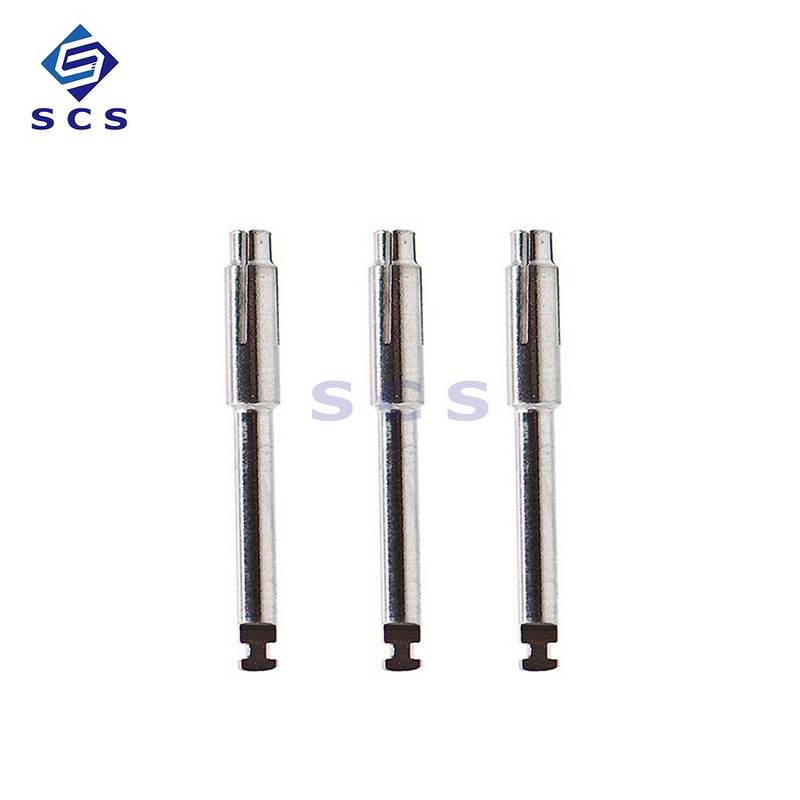 Oral Therapy Accessory Stainless Steel Rotary Dental Handpiece Spare Part with Polishing Shank