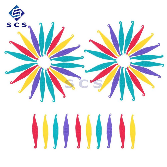 Colorful 100pcs/Bag Elastic Retractor Band for Dental Orthodontic
