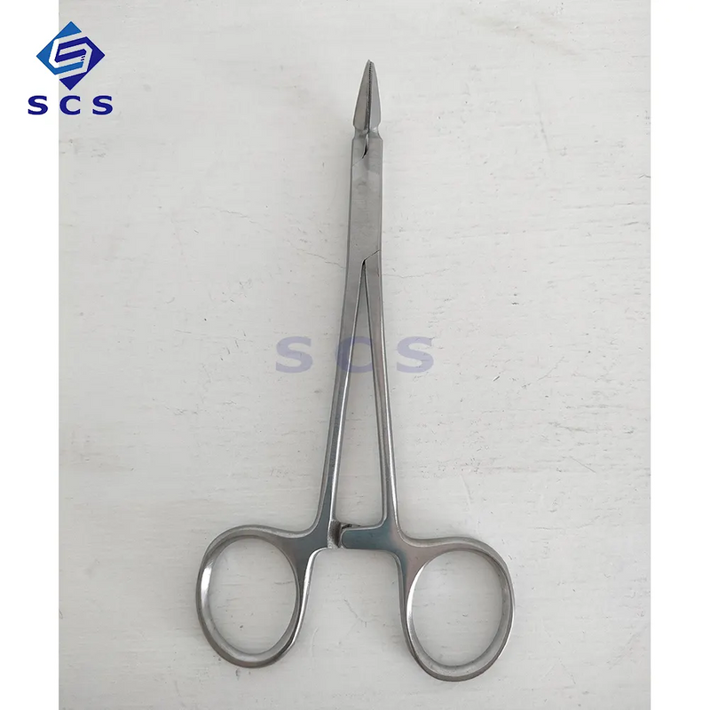 90 Degree Head Manual Dental Root Tip Forceps for Residual Fragments