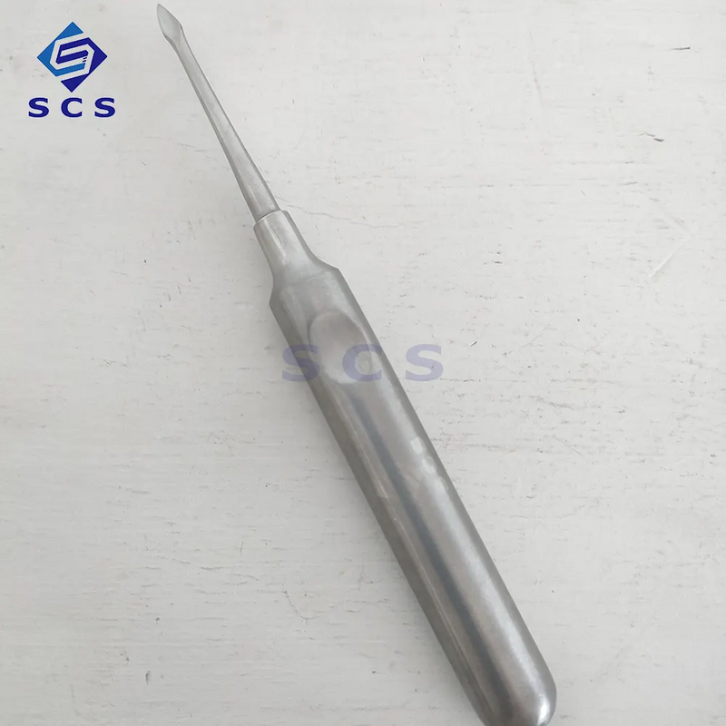Surgical Tool for Dental Extraction Manual Operation Straight Tip Root Elevator