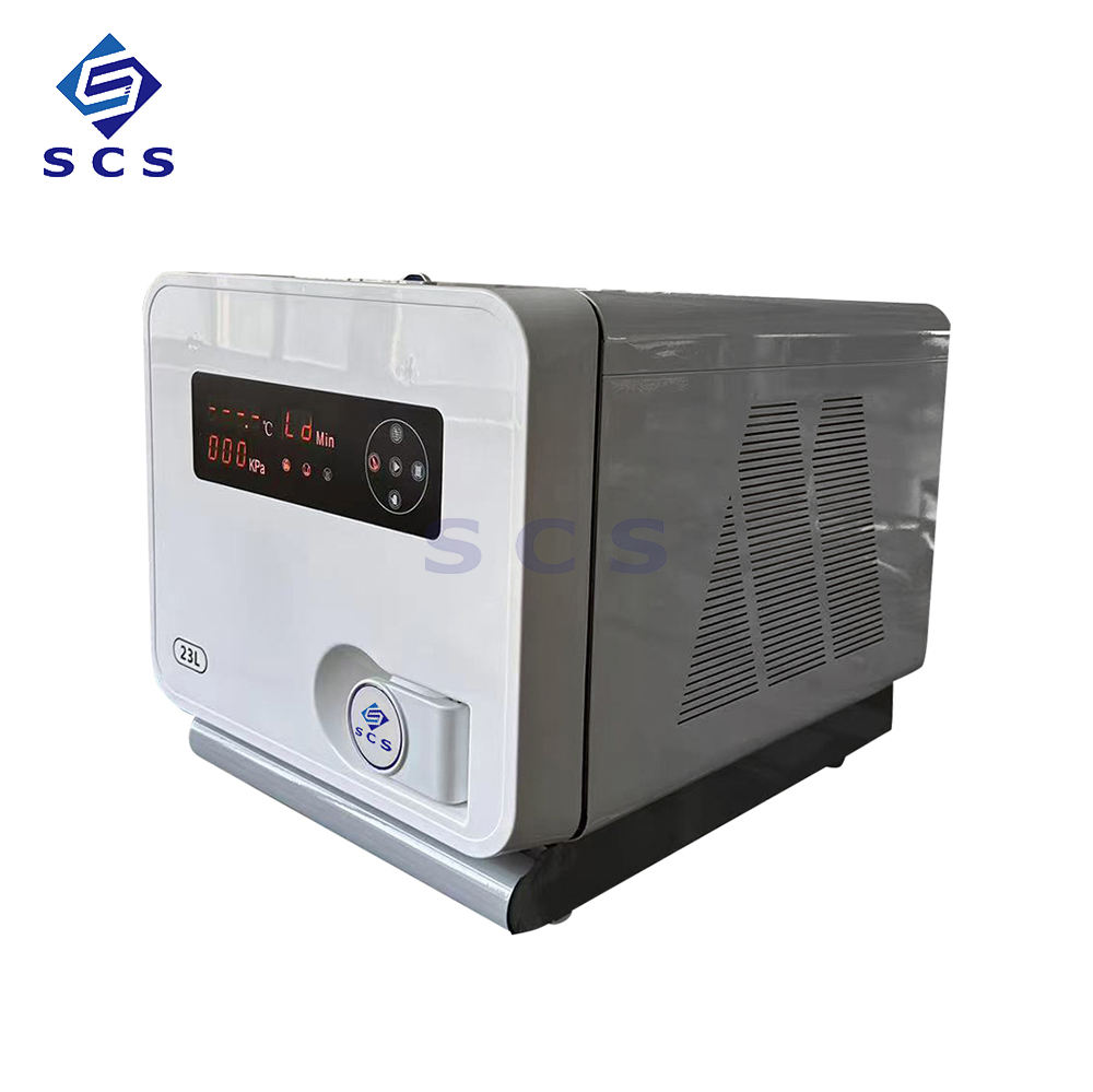 Clinical Benchtop Autoclave 23L Class B Portable Dental Autoclave Steam Sterilizer