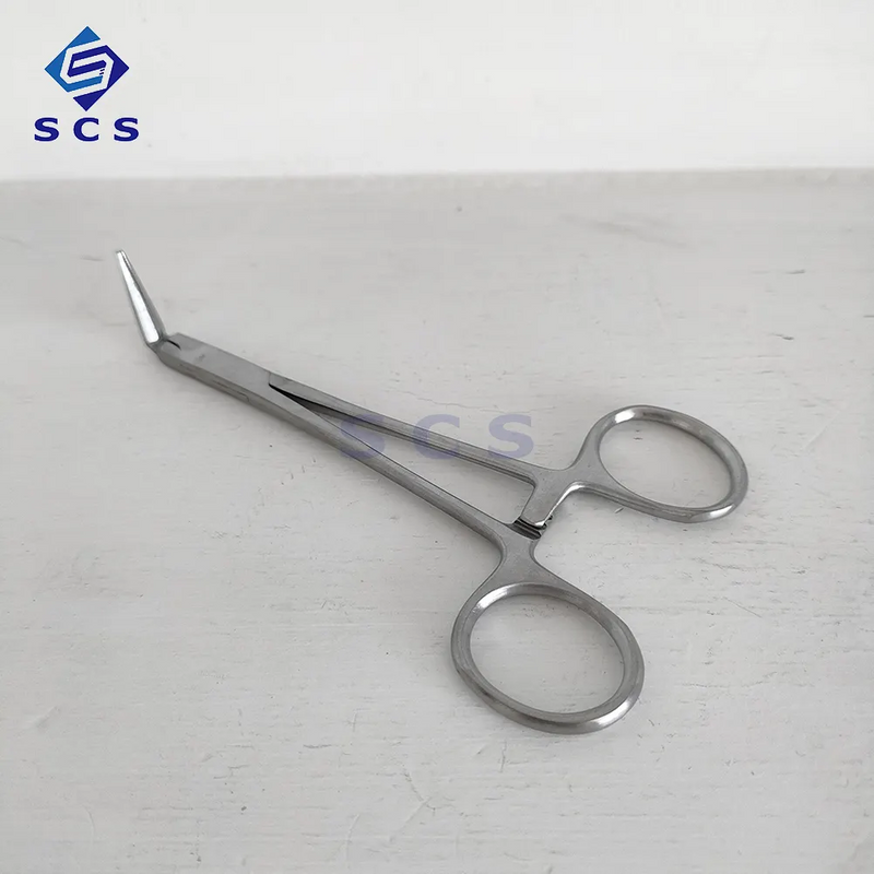90 Degree Head Manual Dental Root Tip Forceps for Residual Fragments