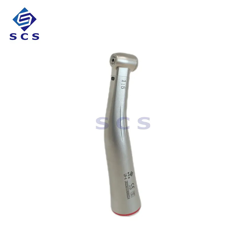 Dental Contra Angle 1: 5 with LED Low Speed Optic Fiber Dental Handpiece Product Unit 