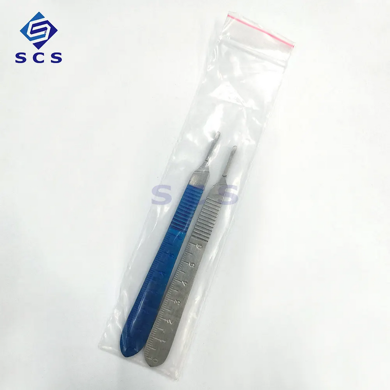 Medical Equipment Scalpel Handles Stainless Steel Dental Titanium Surgical Scalpel Handle 