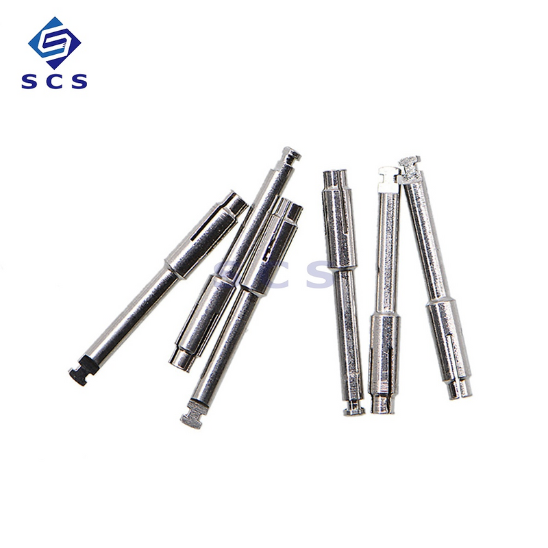 Oral Therapy Accessory Stainless Steel Rotary Dental Handpiece Spare Part with Polishing Shank