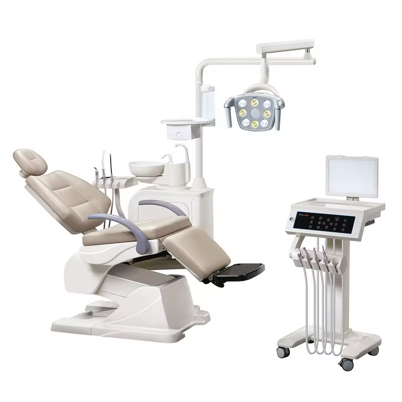 Dental Chair Luxury Type Electric Treatmen Dental Unit Set