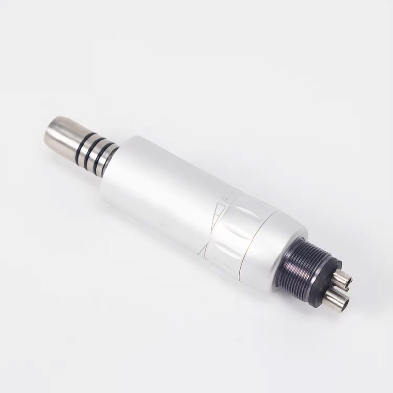 Electric Dental LED Turbine Handpiece Kit 5-Way Water Spray Low Speed Contra Angle Ceramic Bearing