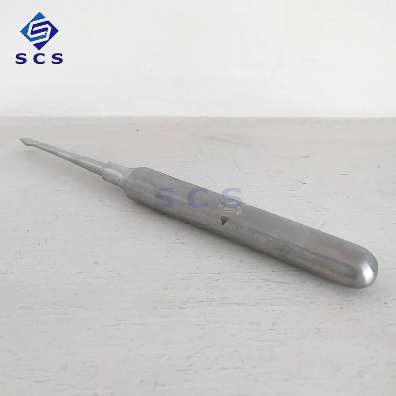Precision Manual Dental Elevator Straight Tip for Root Extraction