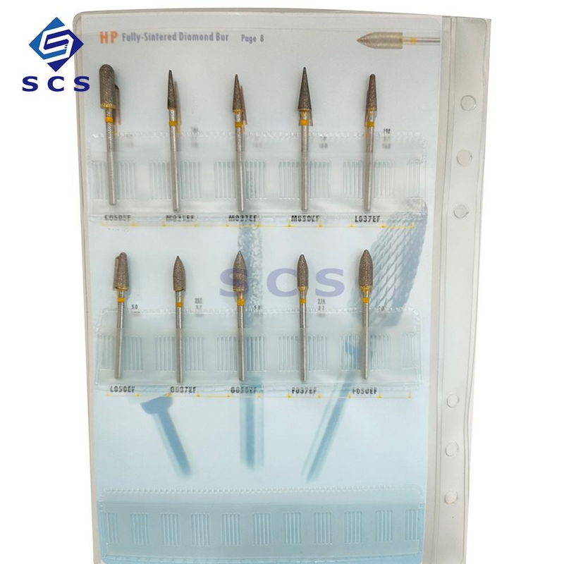 115 Specifications Dentistry Surgical Medical Use HP Sintered Diamond Burs Kit