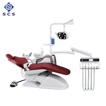 Dental Chairs Unit Price 6-LED Dual Color Shadowless Lamp Electric Dental Chair