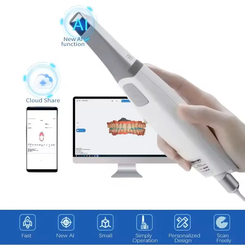 2024 High Quality Electric Metal Dental Scanner Hot Selling Oral Therapy Equipment with Factory Direct Accessory Sale