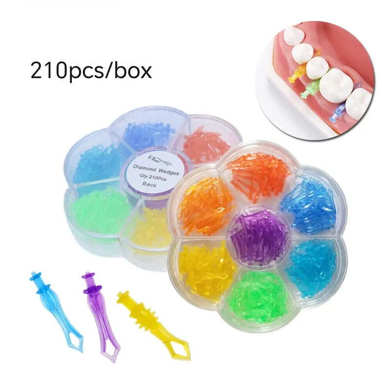 Revolutionize Your Restorative Workflow with The 210-Piece Flexible Diamond Wedge Assorted Kit