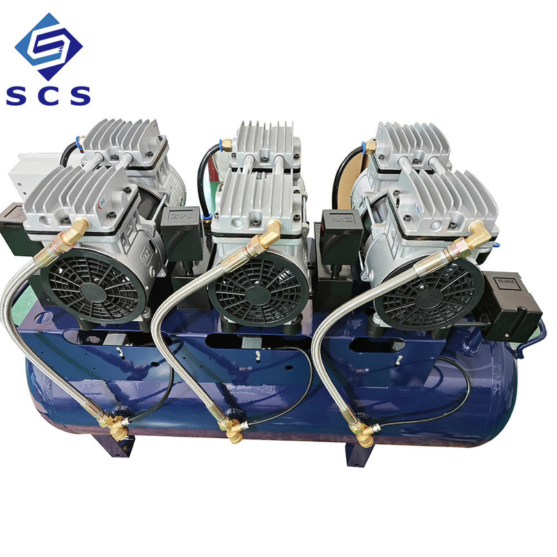 Electric Oil Free Dental Air Compressor – 90L Noiseless Air Compressor