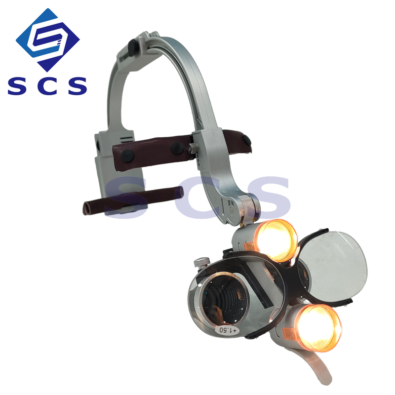Dental Surgical Headlight 2.5X/3.5X Medical Head Light Lamp Loupes